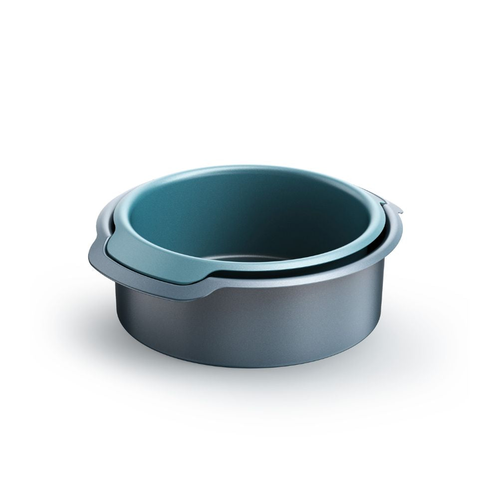 Joseph Joseph Nest™ Bake Non-Stick 2-piece Blue Round Cake Tin Set