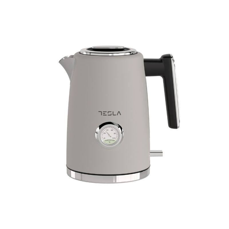 Tesla Kettle 2200W, 1.7L Cream Inox - KT600CX