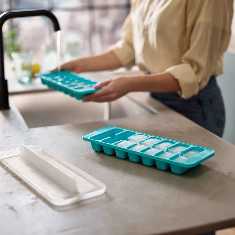 Joseph Joseph Flow™ Pack of 2 Easy-fill Blue Ice-cube Trays