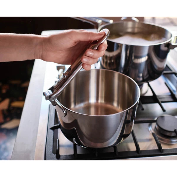 Joseph Joseph Space 5-Piece Folding Handle Cookware Set - Stainless Steel - EXCLUSIVE