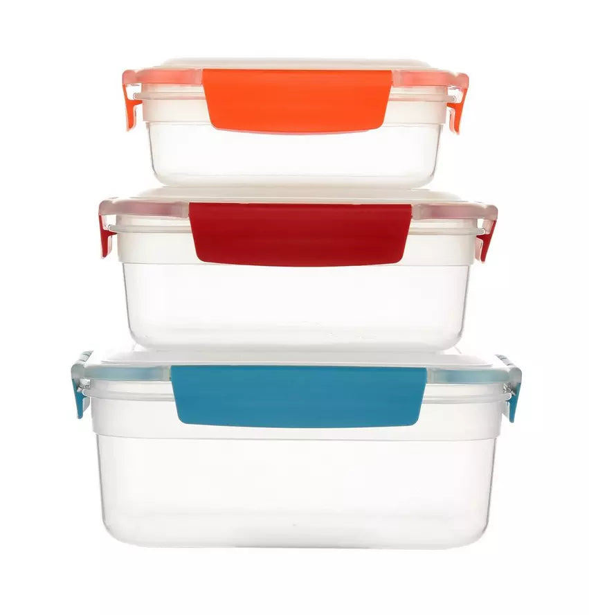 Joseph Joseph Duo Storage Container 3 Pcs Set, Multicolor