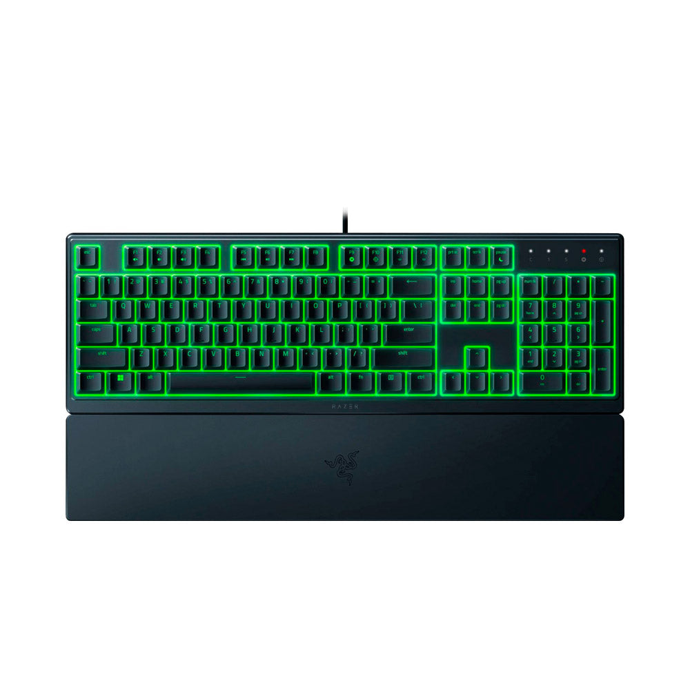 Razer - Ornata V3 X Full-Size Wired Membrane Gaming Keyboard with Chroma RGB Backlighting - Black