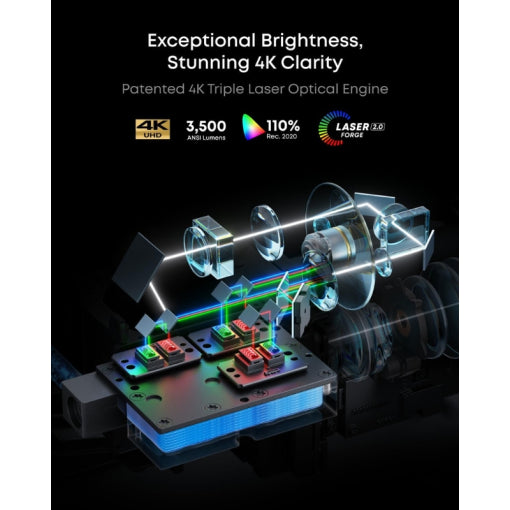 Nebula X1 | 4K Triple Laser Projector with Micro Gimbal
