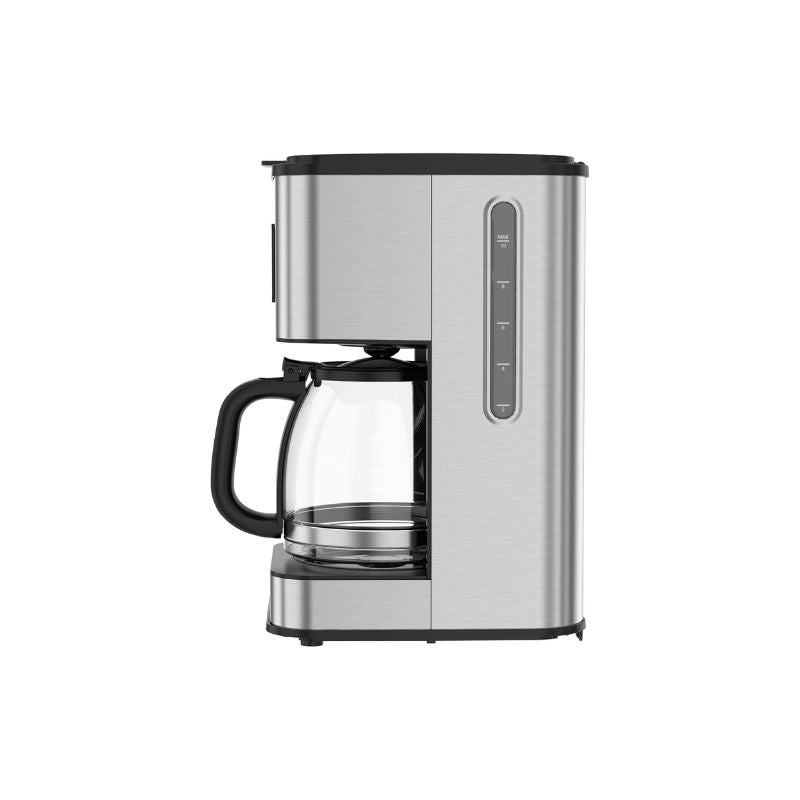 Tesla Filter Coffee Machine 900W, 1.25L, Black Inox - CMF201BX