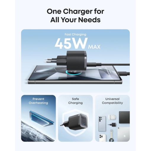 Anker Nano Charger (45W) Black