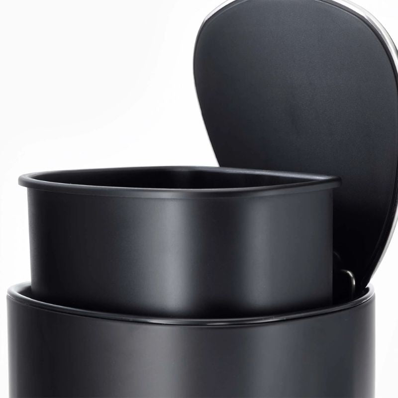 Joseph Joseph EasyStore™ 5L Matt Black Pedal Bin