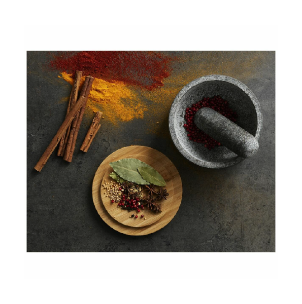 Joseph Joseph Dash Pestle & Mortar with Bamboo Lid - Granite