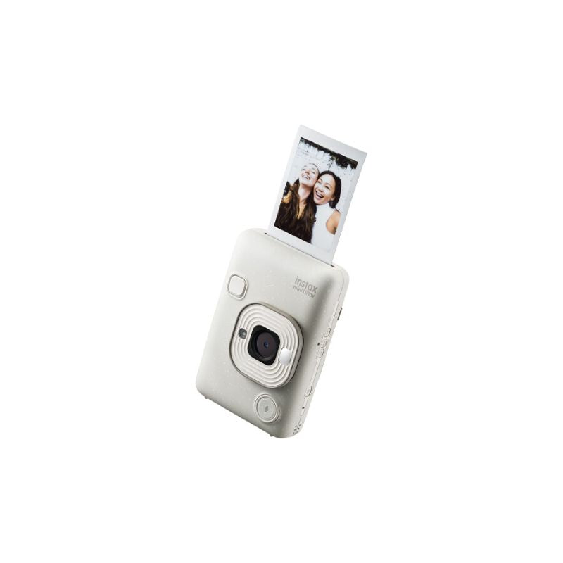 Fujifilm Instax HM1 Liplay Hybrid Instant Camera (Misty White 