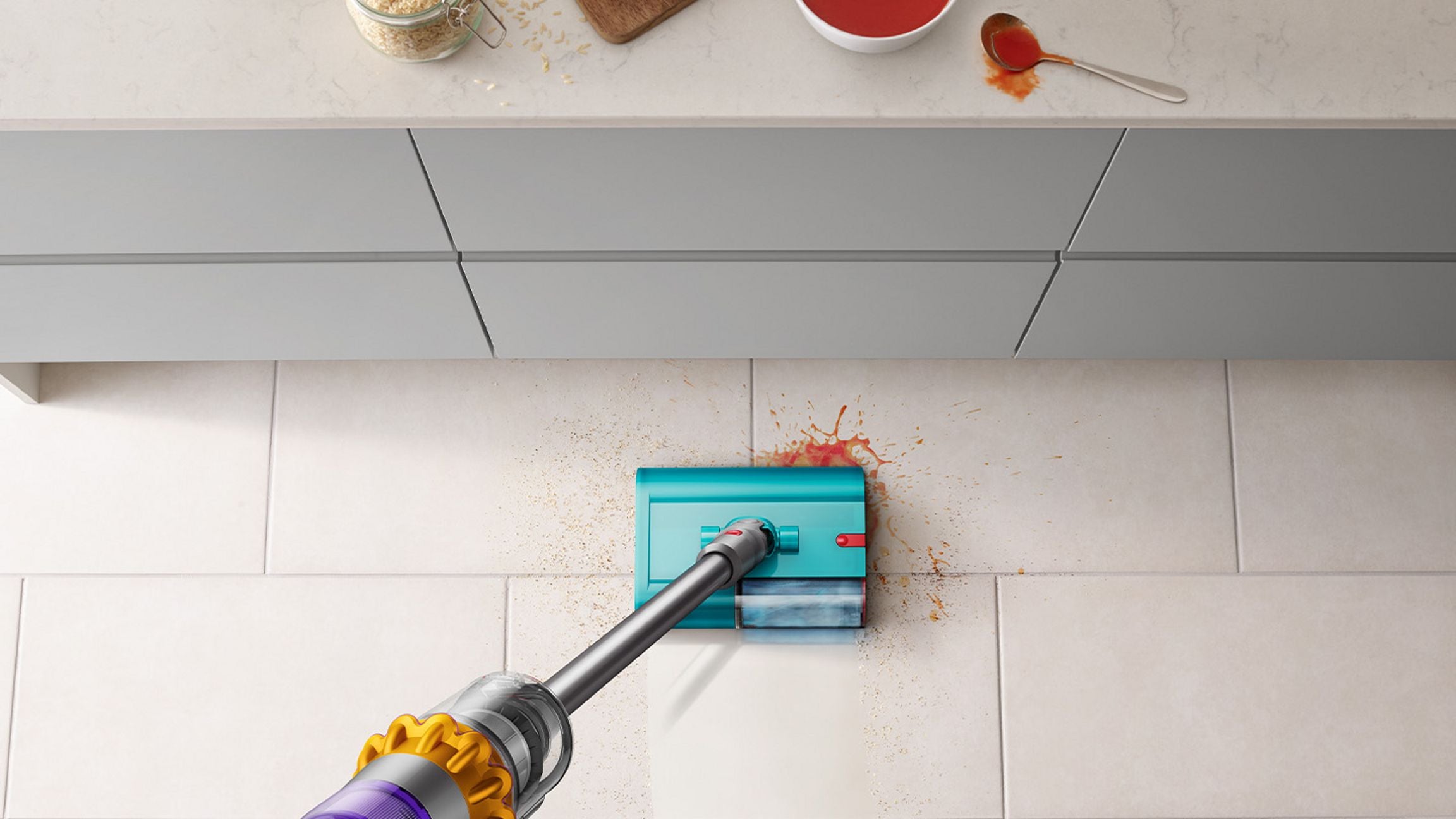 Dyson V15s Detect Submarine™ Wet and Dry Cordless Vacuum Cleaner(Yellow/Nickel)