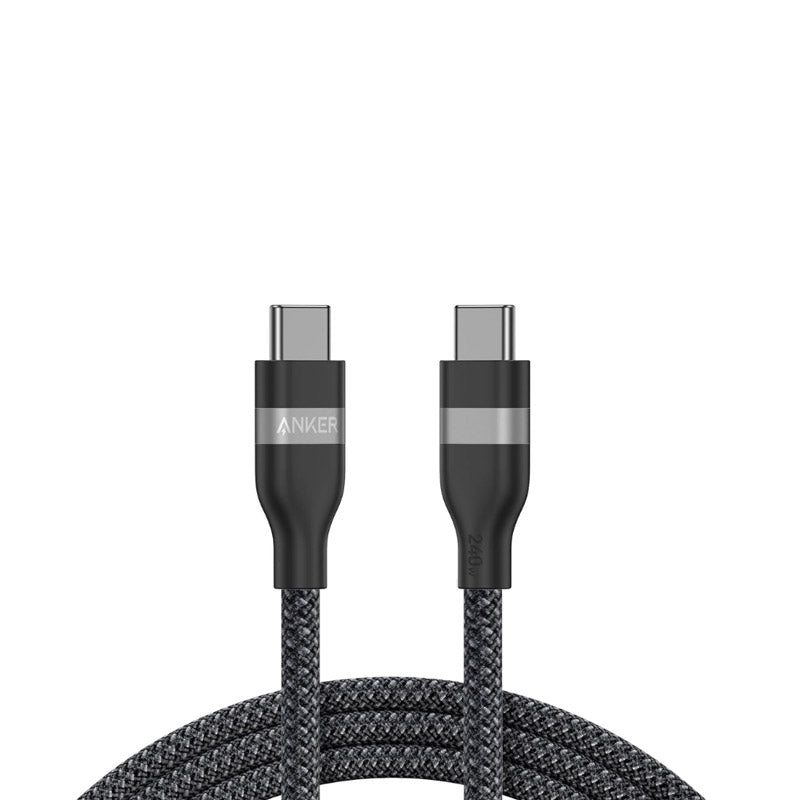 Anker USB-C to USB-C Cable 2m (240W, Upcycled-Braided)