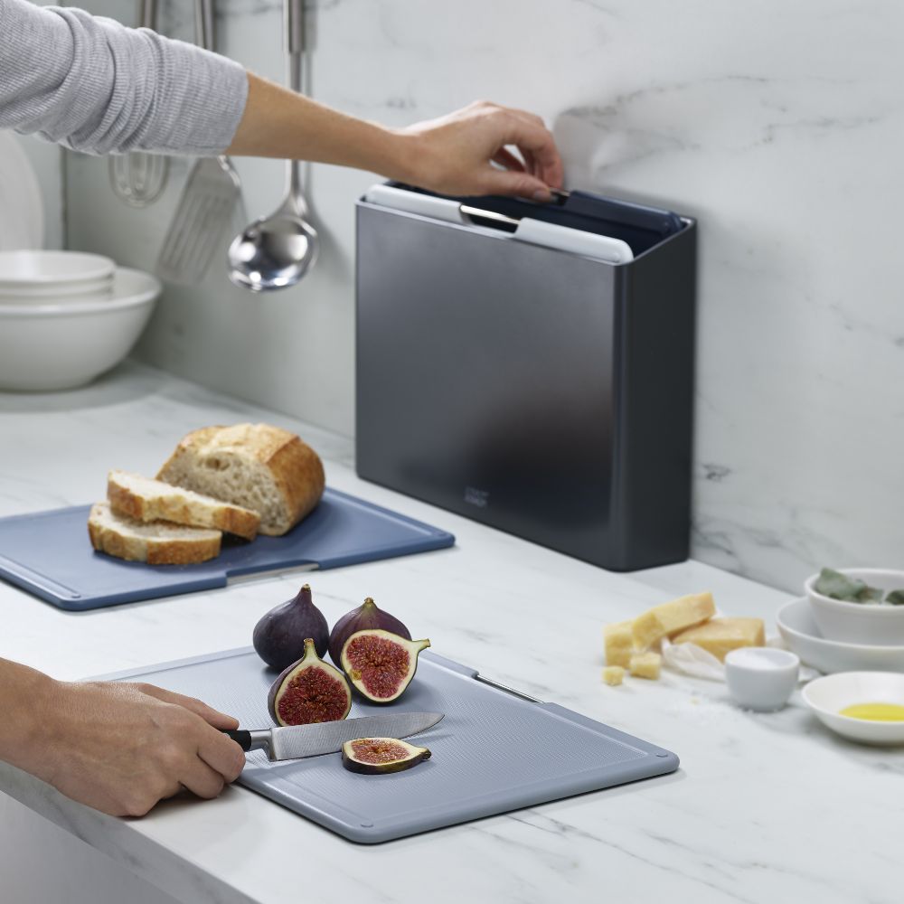 Joseph Joseph Folio 4-piece Grey Chopping Board Set Large