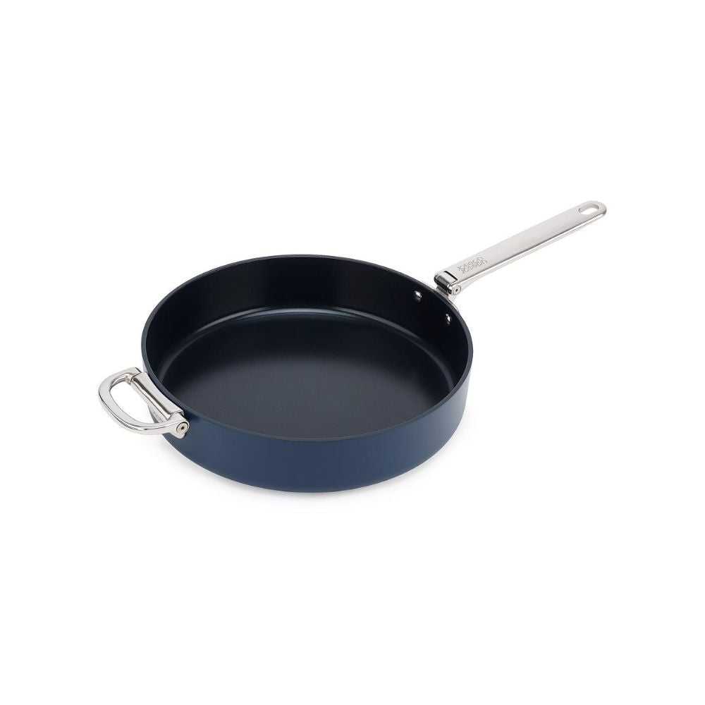 Joseph Joseph Space Folding Handle Ceramic Non-stick 30cm Blue Frying Pan