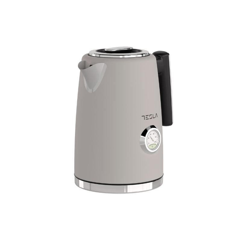 Tesla Kettle 2200W, 1.7L Cream Inox - KT600CX