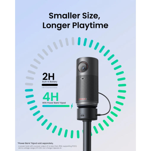 Nebula Capsule Air | The World’s Smallest Google TV Projector