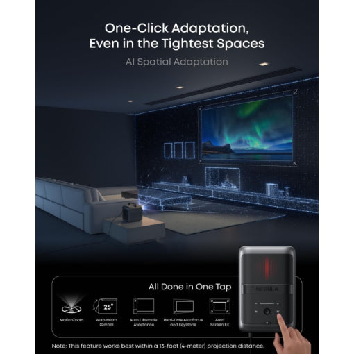 Nebula X1 | 4K Triple Laser Projector with Micro Gimbal