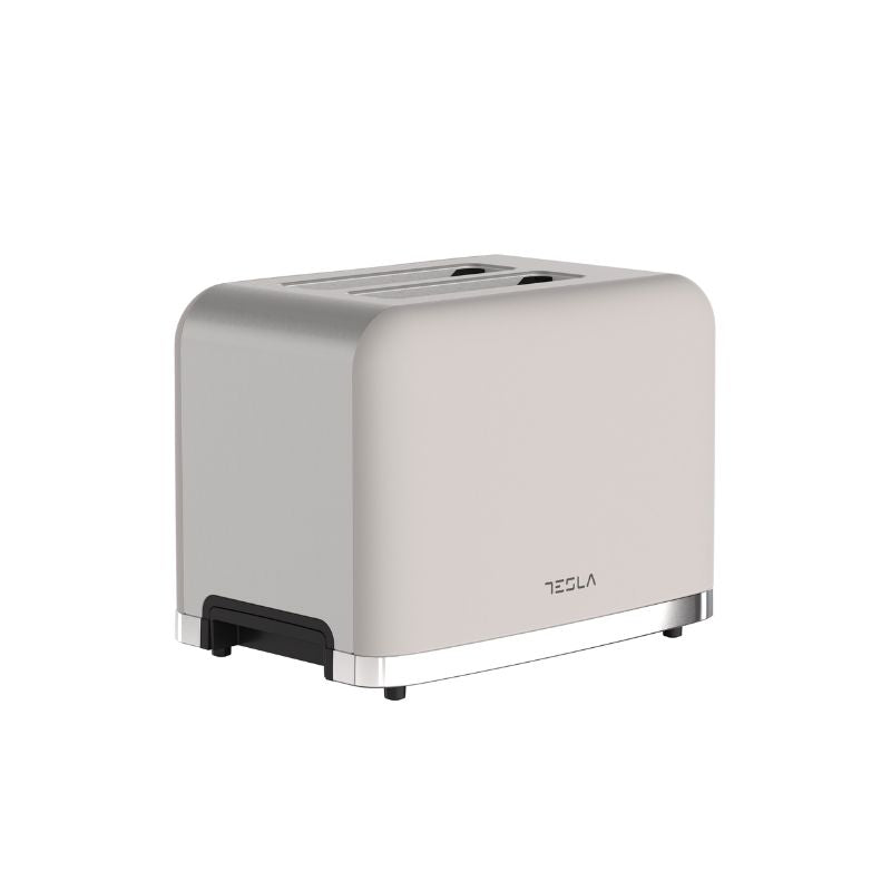 Tesla Toaster, 930W, 2 Slices, Cream Inox - TS200BX