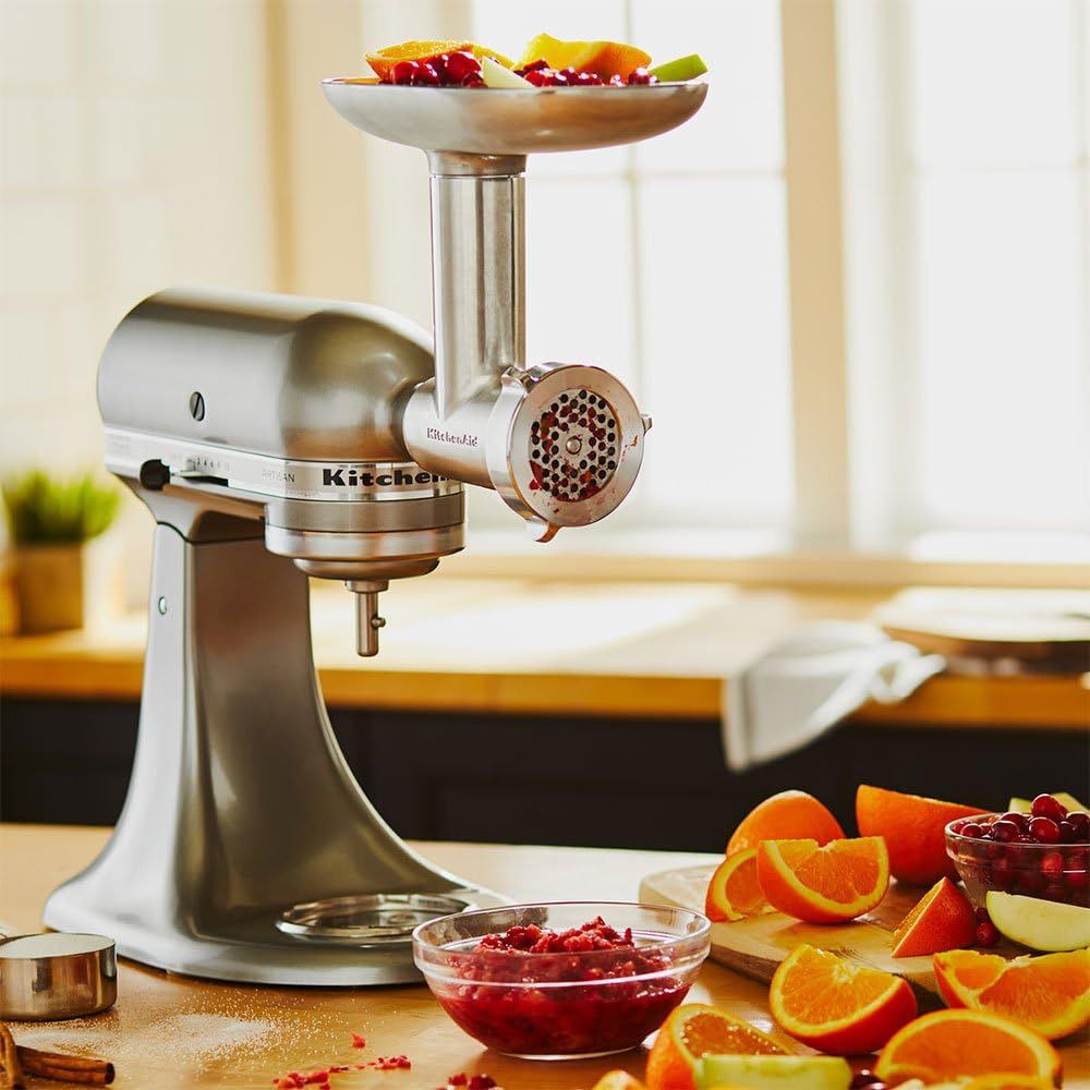 KitchenAid Metal Food Grinder Attachment for Stand Mixer