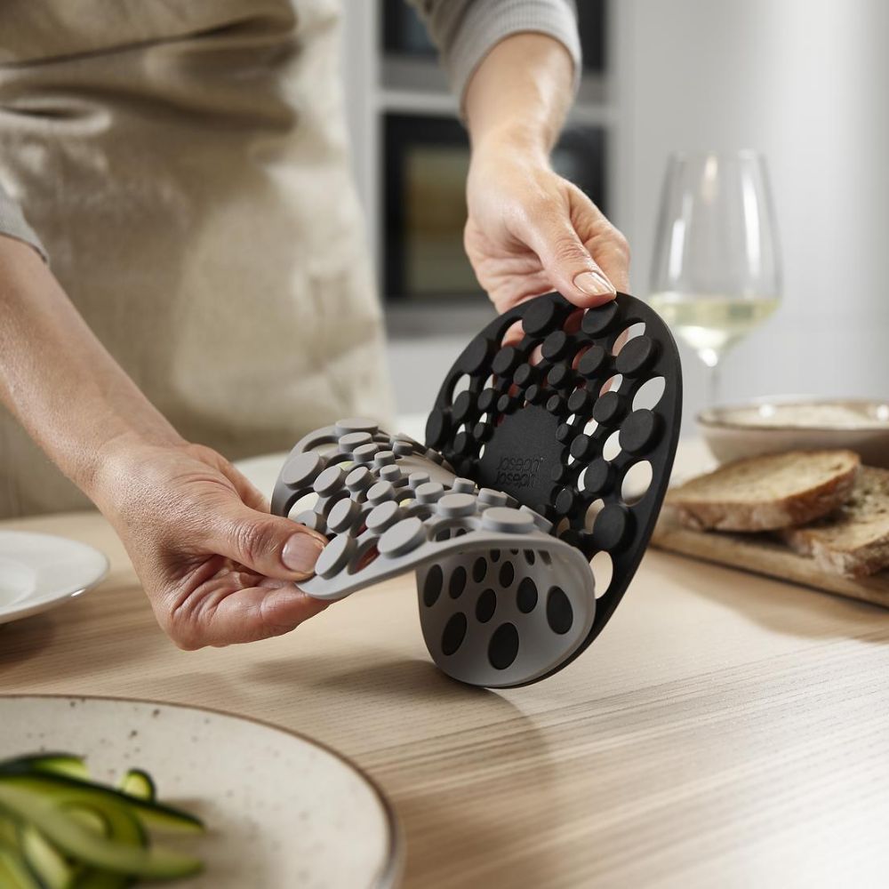 Joseph Joseph Spot-On™ Set of 2 Grey Silicone Trivets
