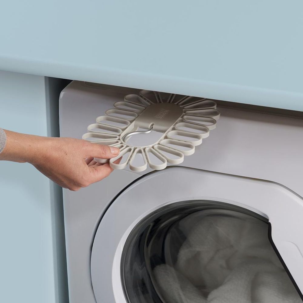 Joseph Joseph Petal™ 22-piece Quick-grip Ecru Drying Hanger