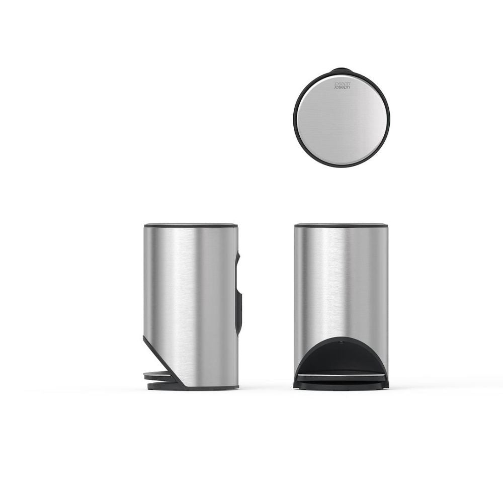 Joseph Joseph Arc™ 10L Easy-push Stainless-steel Pedal Bin