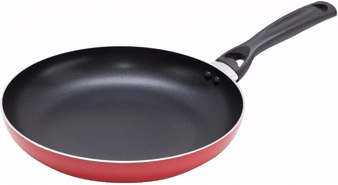 Betty Crocker Teflon Fry Pan Red/Black,20Cm Thickness 2.5Mm