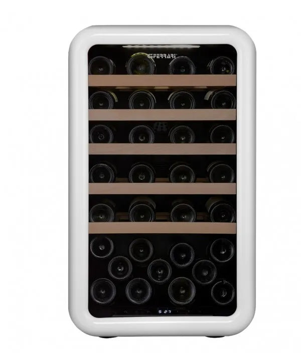 46 Bottles Retro Wine Cooler – G3Ferrari – White Color