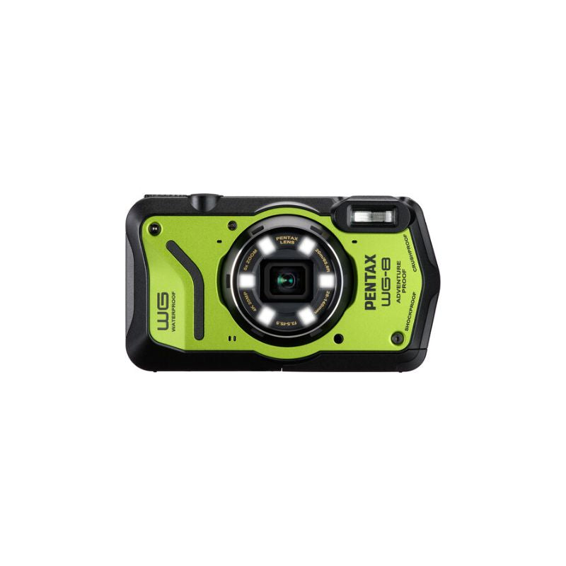 Ricoh PENTAX WG-8 Digital Camera (Green)