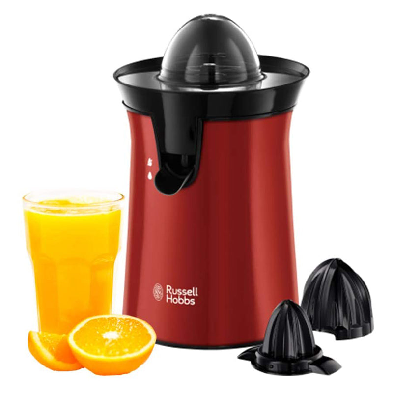Russell Hobbs Desire Citrus Press - Juicer - Electric, 2 accessories, 60 W, Red