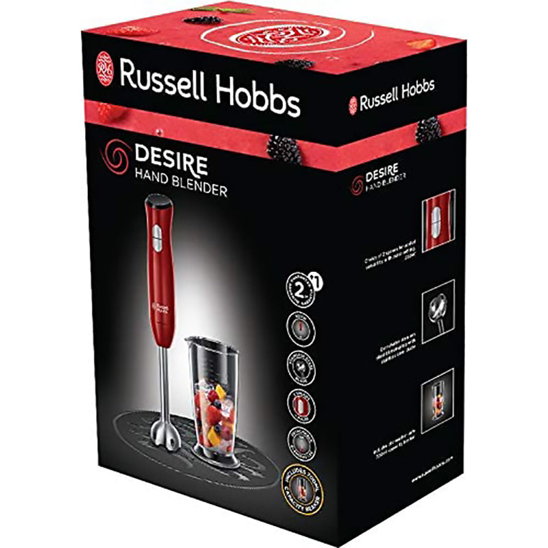 Russell Hobbs Hand Blender Desire - Red