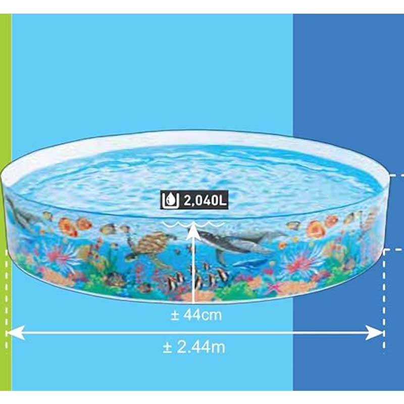Intex Deep Blue Sea Snapset 244 X 46 Cm