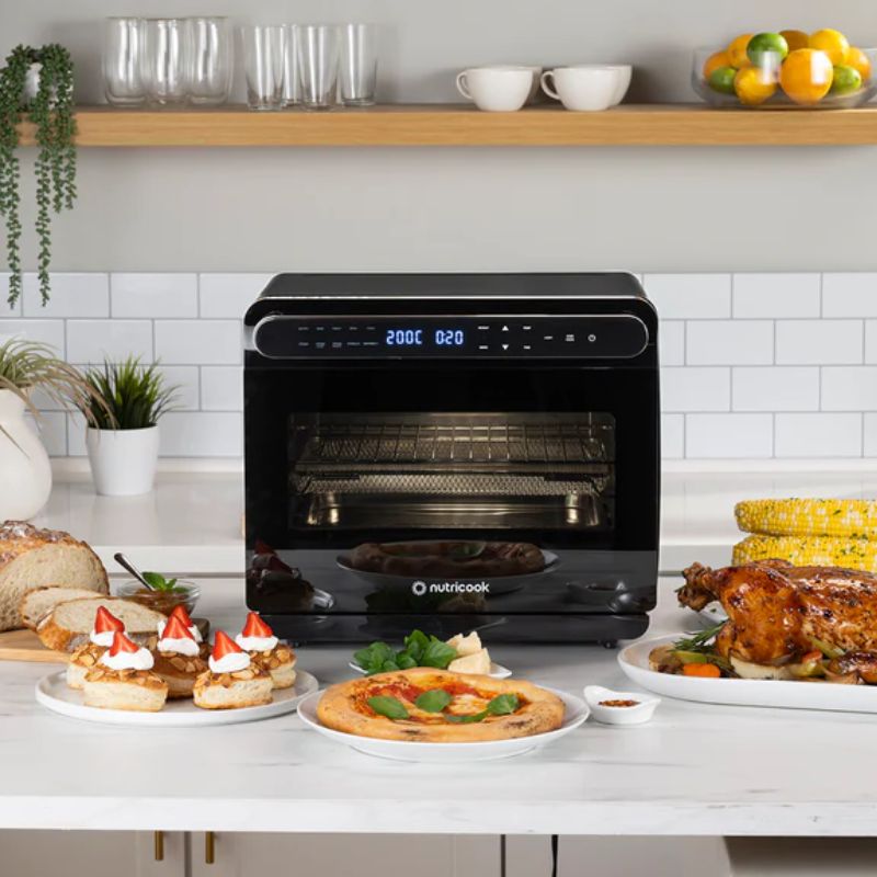 Nutricook Steami Steam + Air Fryer Oven, 11-in-1 Functions 24L