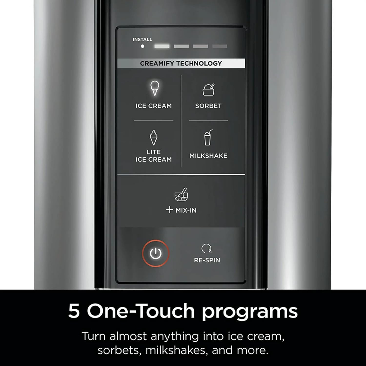 Ninja Ice Cream Maker with (2) Pint Containers & Lids