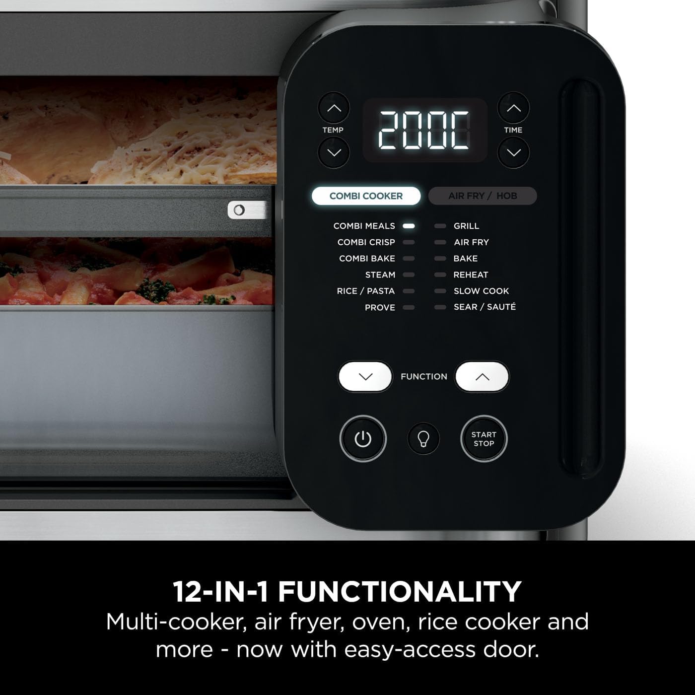 Ninja Combi 12-In-1 Multi-Cooker&Air Fryer, 12.5L 1780w