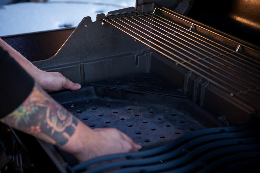 Napoleon Cast Iron Charcoal and Smoker Tray