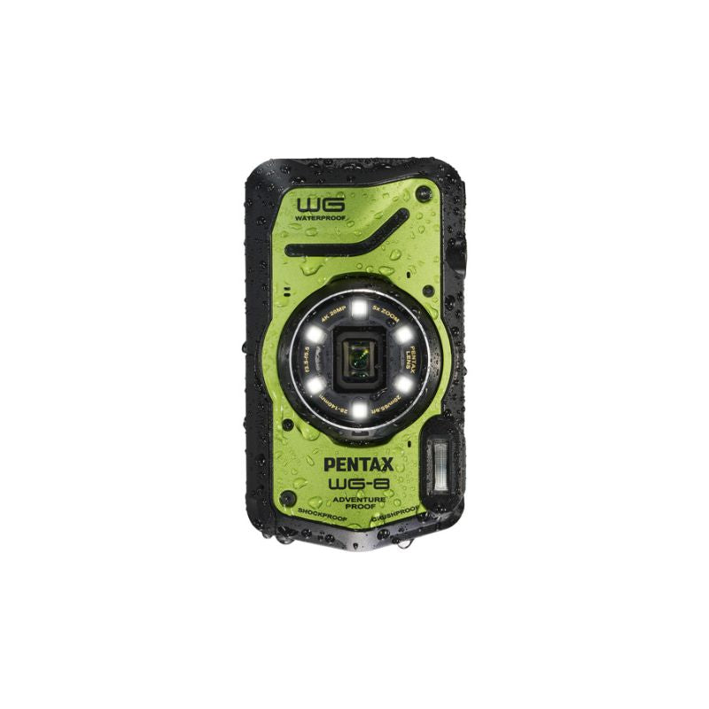 Ricoh PENTAX WG-8 Digital Camera (Green)