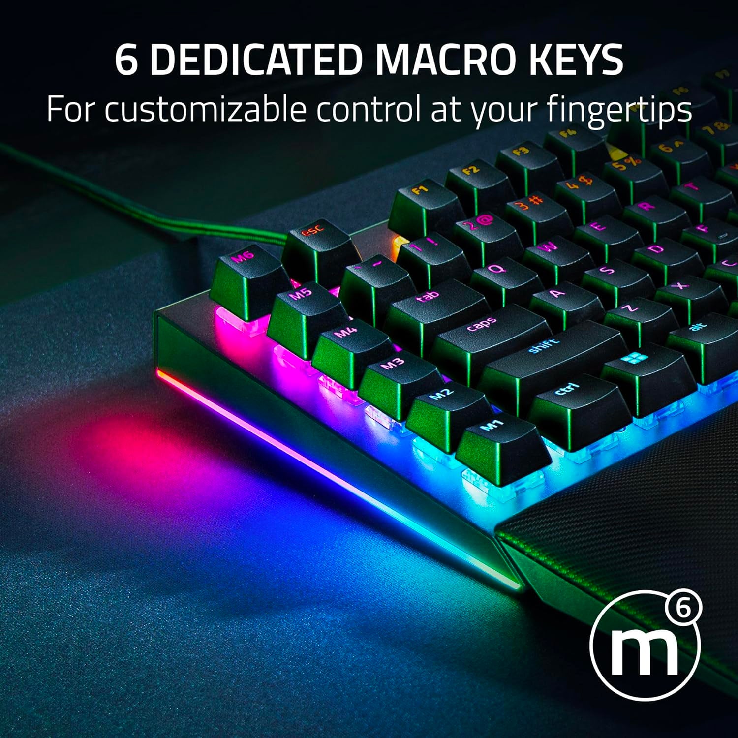 Razer BlackWidow V4 -Green Mechanical Switches