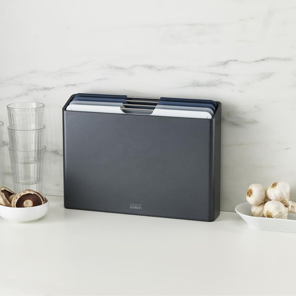 Joseph Joseph Folio 4-piece Grey Chopping Board Set Large