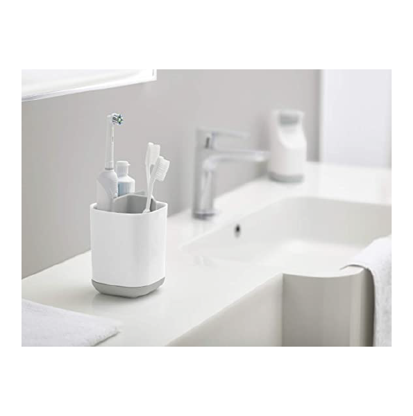 Joseph Joseph Slim toothbrush holder with 3 storage compartments