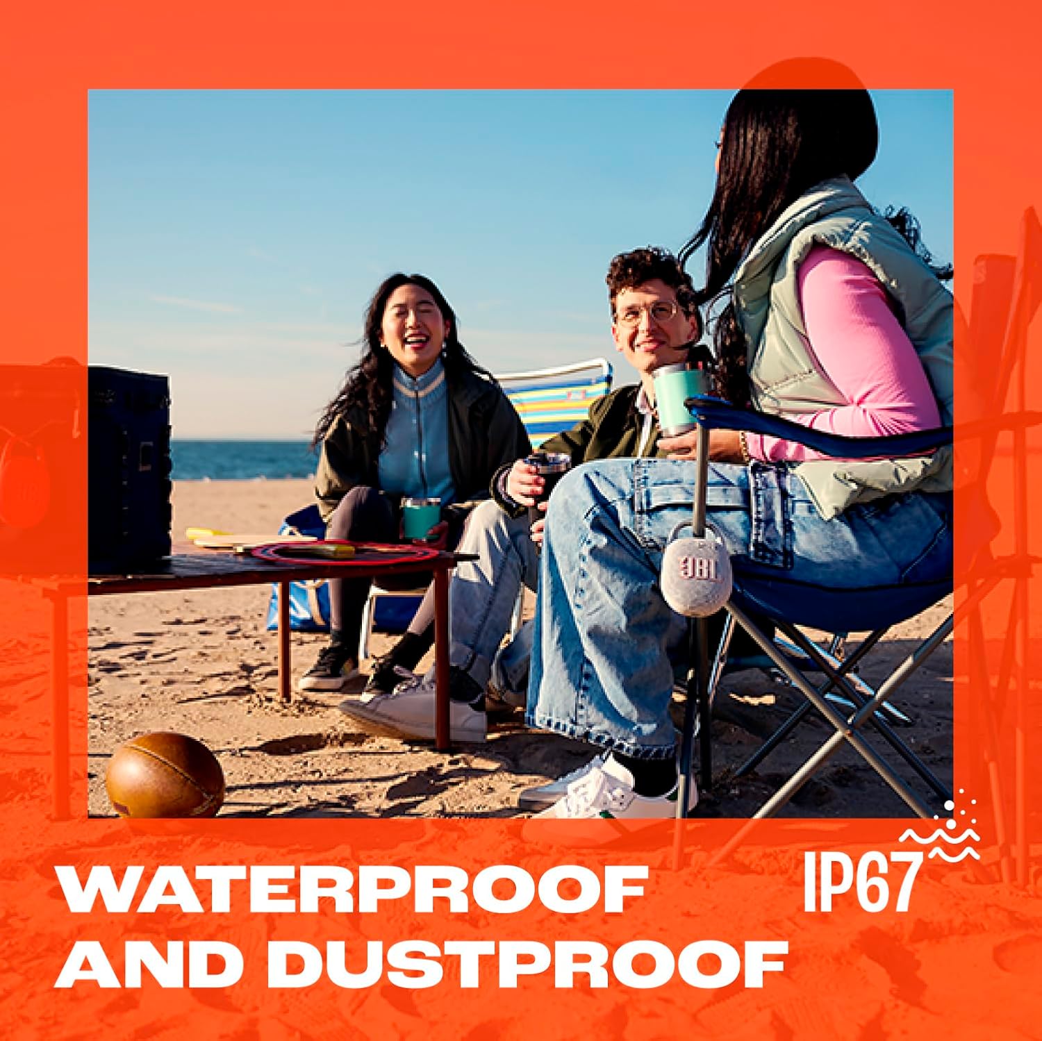 JBL Clip 5 - Ultra-Portable, Waterproof & Dustproof Bluetooth Speaker - Squad