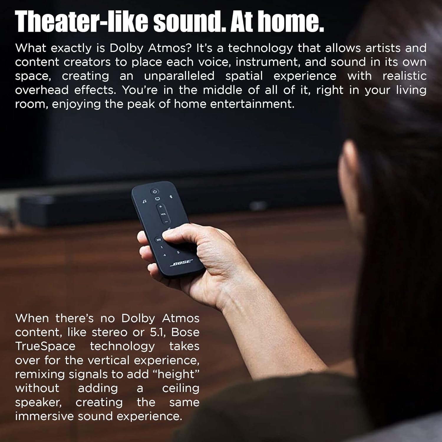 Bose Smart Soundbar 900 - Black