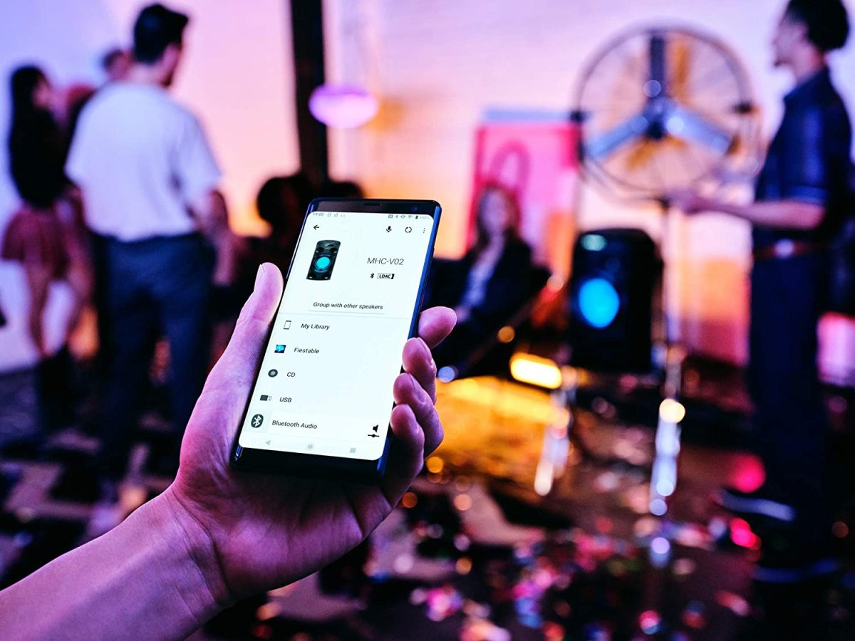 Sony V02 High Power Audio System with BLUETOOTH® Technology