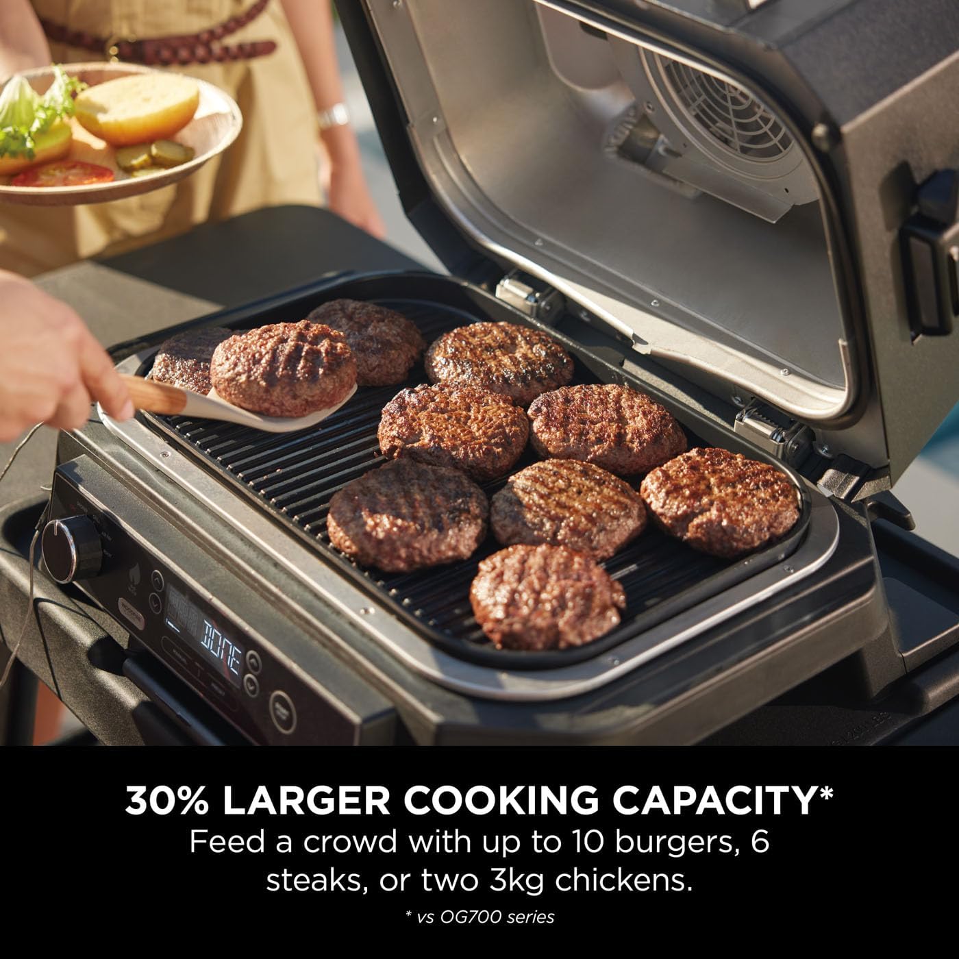 Ninja Woodfire Pro XL Electric BBQ Grill & Smoker