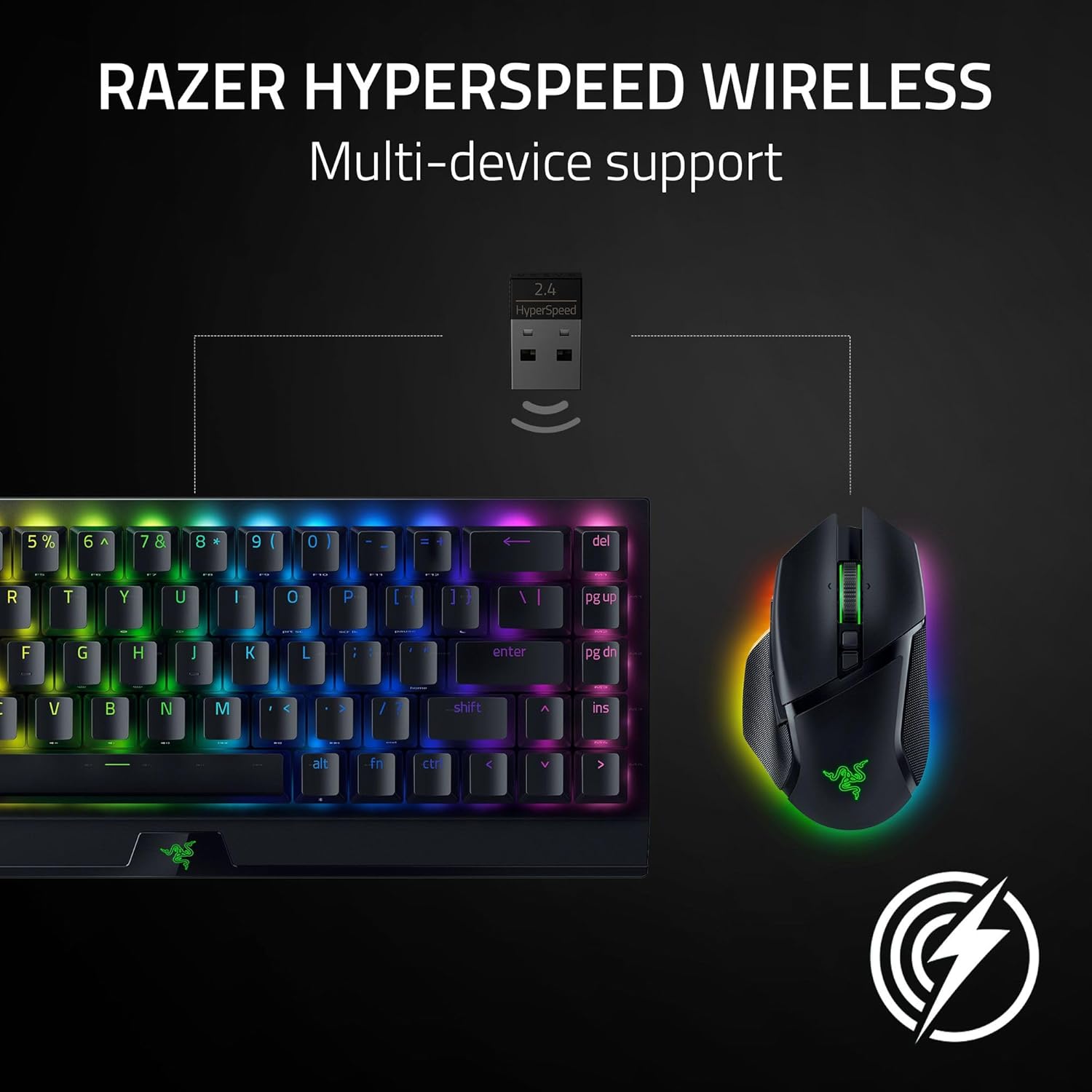 Razer Basilisk V3 Pro - Customizable Wireless Gaming Mouse
