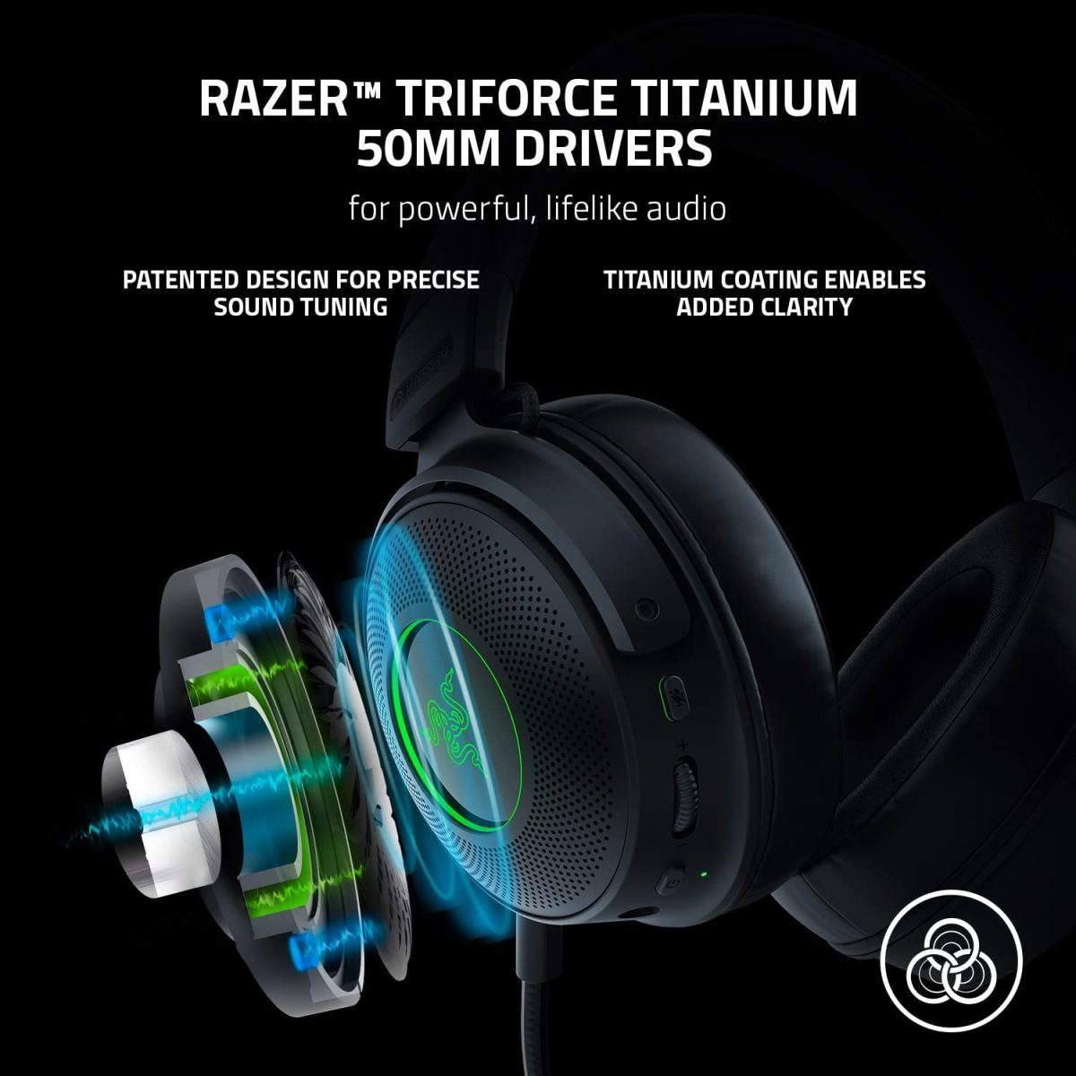 Razer Kraken V3 Pro HyperSense Wireless Gaming Headset