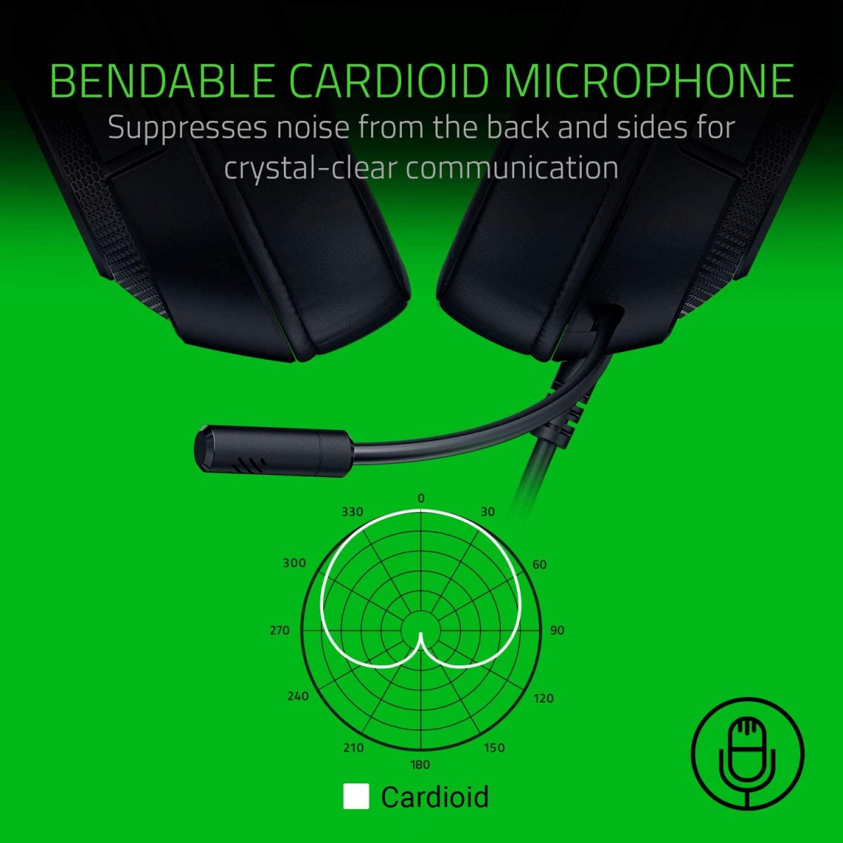 Razer Kraken X Lite Ultralight Gaming Headset: 7.1 Surround Sound - Black