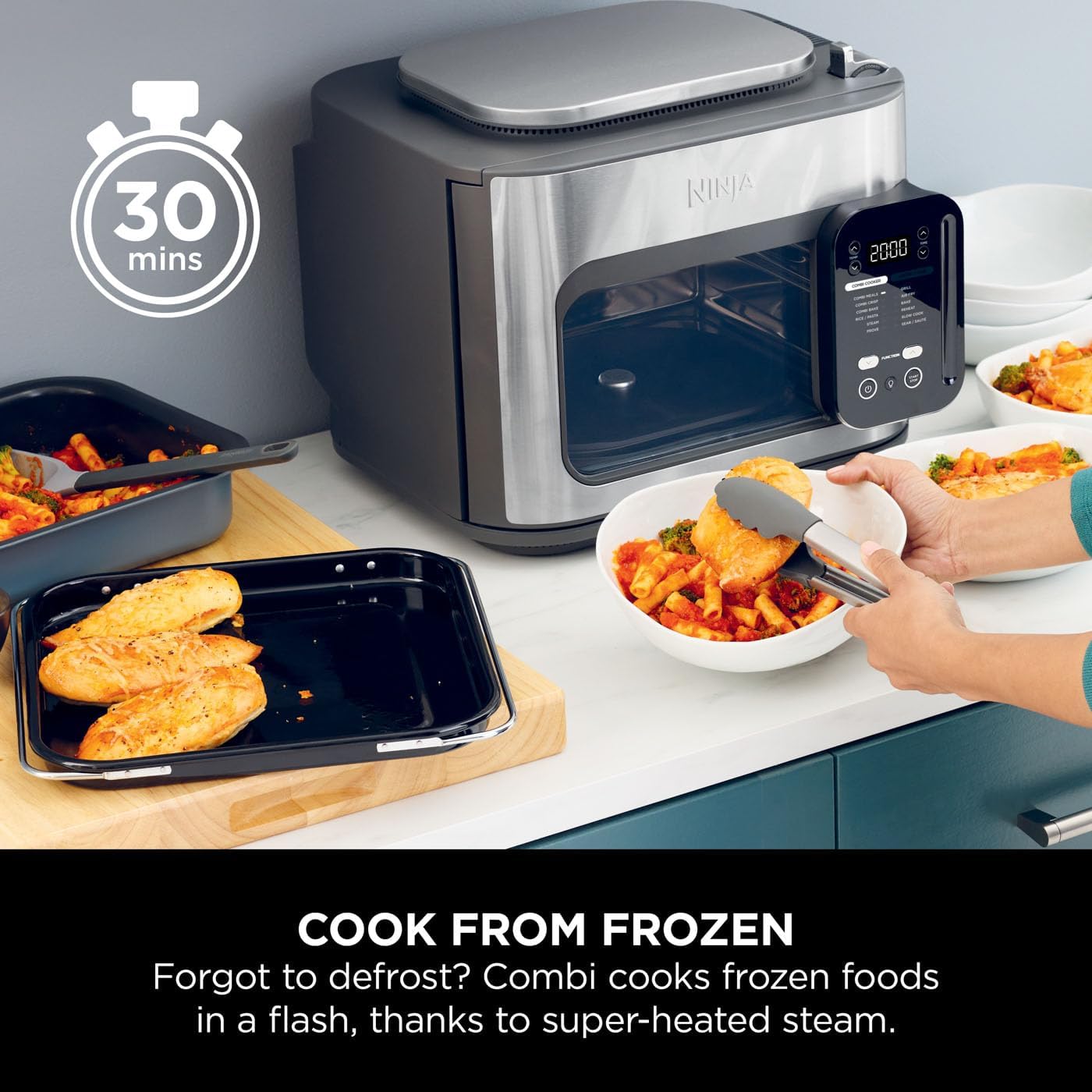 Ninja Combi 12-In-1 Multi-Cooker&Air Fryer, 12.5L 1780w