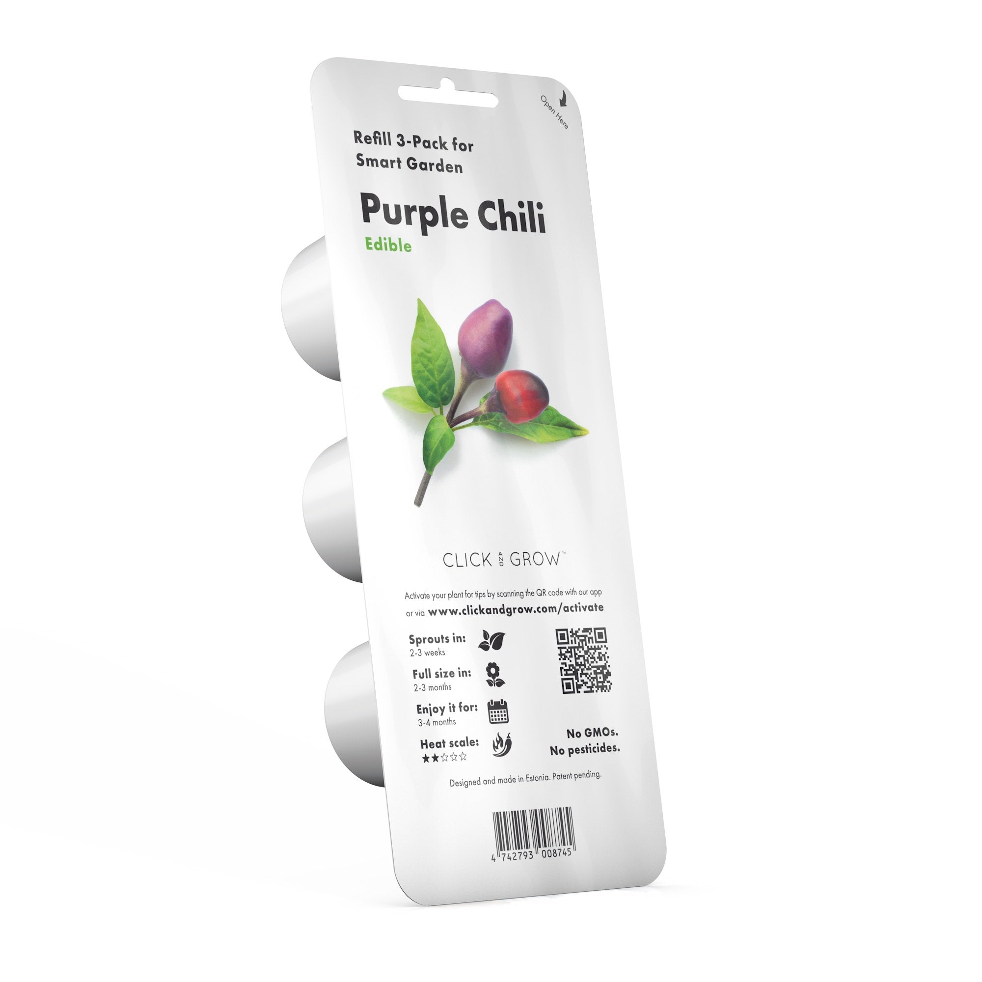 Click and Grow Purple Chili Pepper Plant Pods