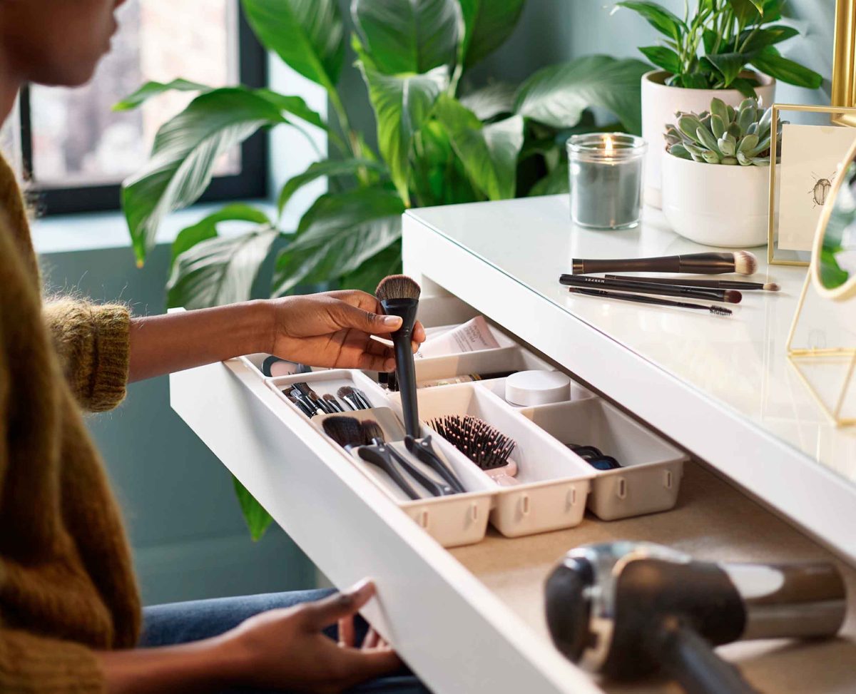 Joseph Joseph Viva 7-piece Makeup Drawer Organiser Set