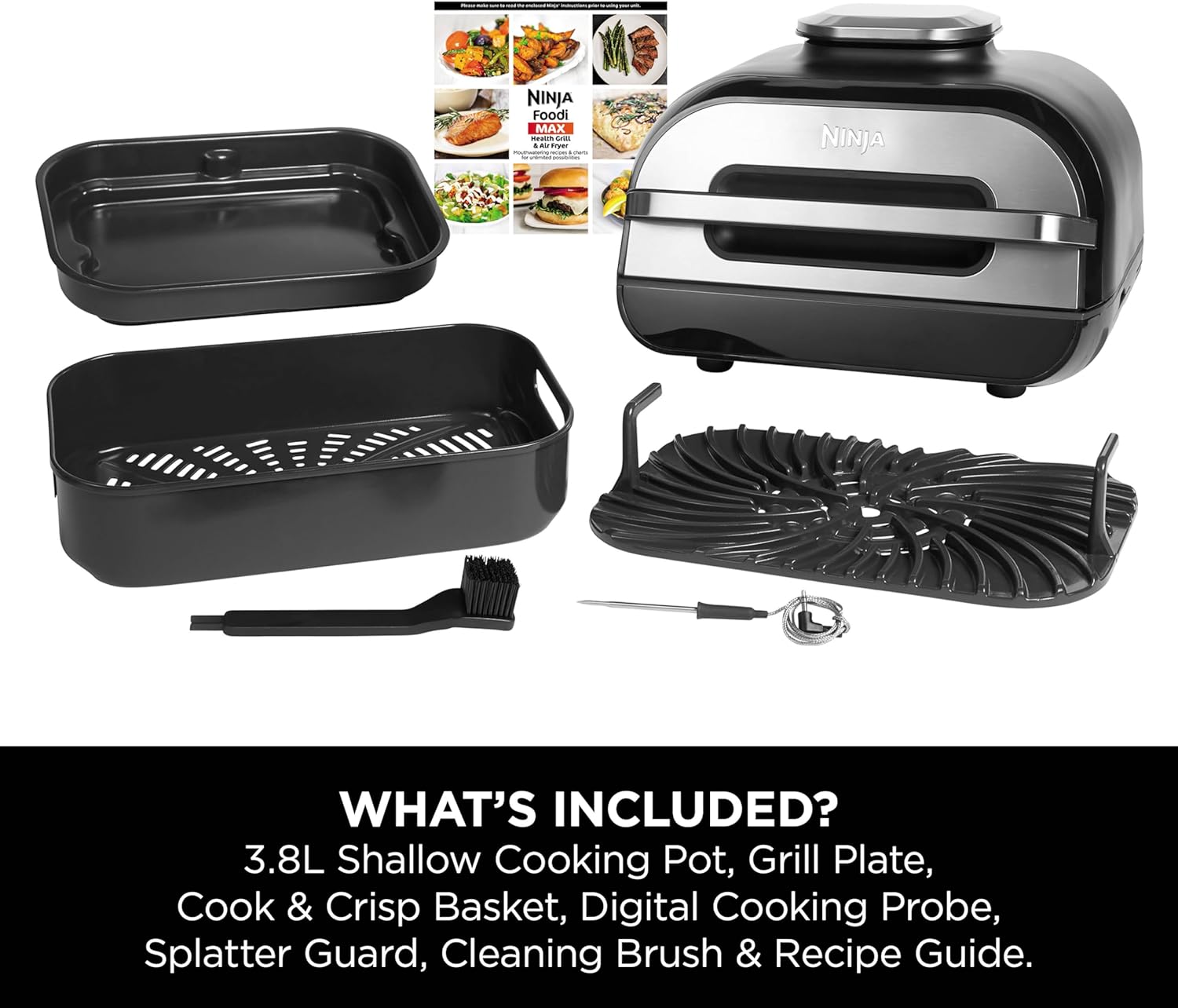 Ninja Foodi Smart XL Grill & Air Fryer 1760w