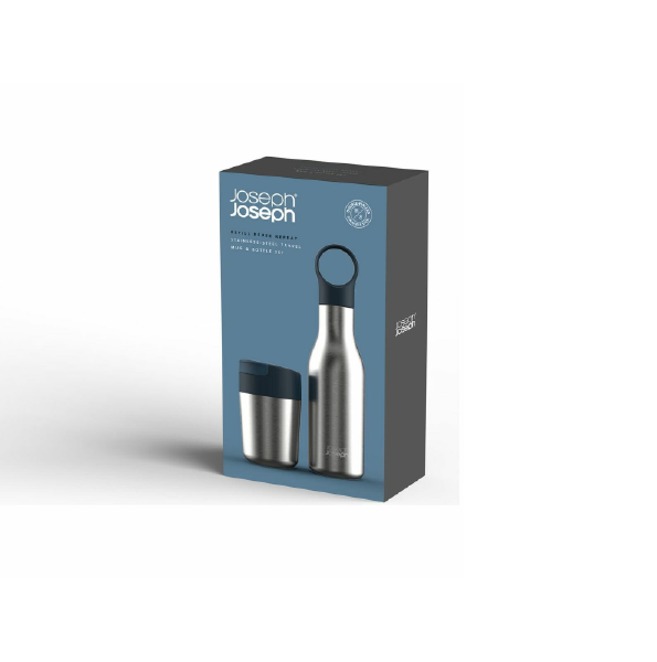 Joseph Joseph Mug & Bottle Set Steel